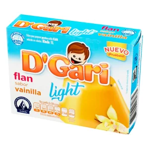 Flan DGari Light Light Caramelo 20 GRS